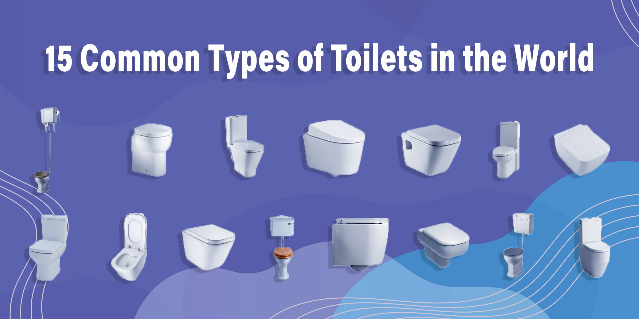 15 Common Types of Toilets in the World Twimbow