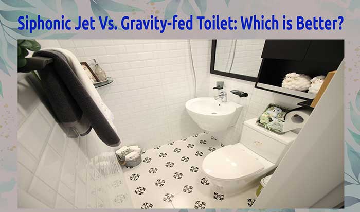 Siphonic Jet Vs. Gravity-fed Toilet